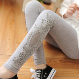 S- 7XL leggings Women cotton lace decoration leggings 2020 leggins plus size long leggings size 7XL 4XL 3XL XXL XL L M S 6XL 5XL