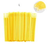 100Pcs/bag Disposable MicroBrush Eyelashes Extension Individual Lash Removing Swab Micro Brush For Eyelash Extension Tools