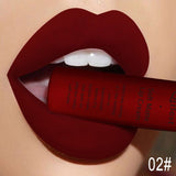 Qibest Brand 34 Colors Waterproof Matte Nude Lipstick Lipkit Pigment Dark Red Black Long Lasting Lip Gloss Women Makeup Lipgloss