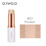 O.TWO.O Concealer Stick Foundation Makeup Full Coverage Contour Face Concealer Cream Base Primer Moisturizer Hide Blemish