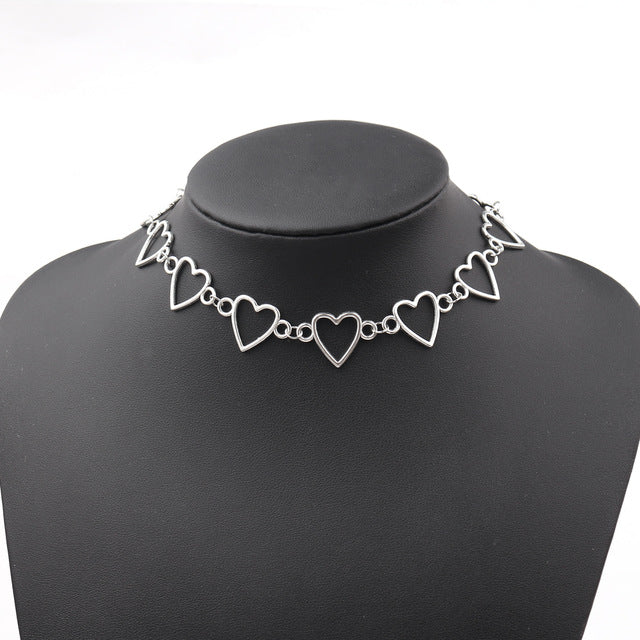 Wire Brambles Necklace Women Hip-hop Punk Style Barbed Wire Brambles Link Chain Choker Gifts for Friends Collares de Moda 2019