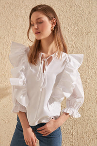 Trendyol Ruffle Detail Bluz