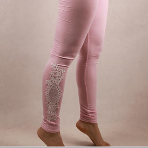 S- 7XL leggings Women cotton lace decoration leggings 2020 leggins plus size long leggings size 7XL 4XL 3XL XXL XL L M S 6XL 5XL