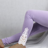 S- 7XL leggings Women cotton lace decoration leggings 2020 leggins plus size long leggings size 7XL 4XL 3XL XXL XL L M S 6XL 5XL