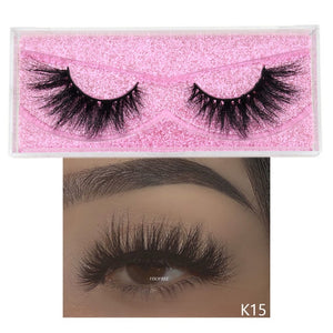 Visofree Mink Lashes 3D Mink Eyelashes 100% Cruelty free Lashes Handmade Reusable Natural Eyelashes Popular False Lashes Makeup