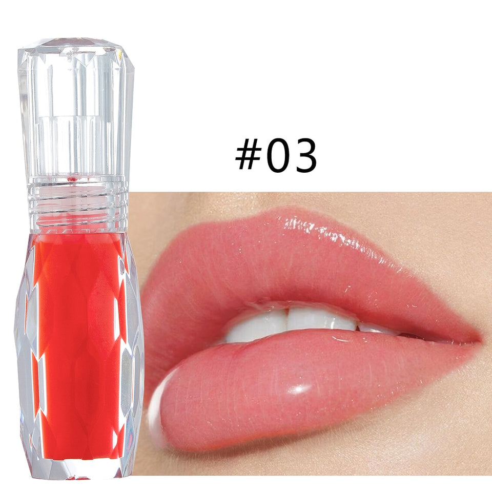 Moisturizer Plumper Lip Gloss Long Lasting Sexy Big Lips Pump Transparent Waterproof Volume Lip Lipgloss Vivid Colorful Lipgloss