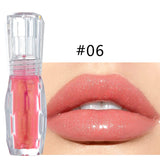 Moisturizer Plumper Lip Gloss Long Lasting Sexy Big Lips Pump Transparent Waterproof Volume Lip Lipgloss Vivid Colorful Lipgloss