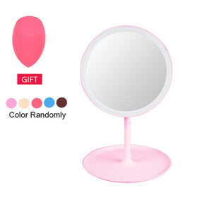 LED Makeup Mirror Light Vanity Mirrors Magnifying Miroir Grossissant 10x  Makeup Mirrors Flexible Mirrors Shaving Mirrors Lights